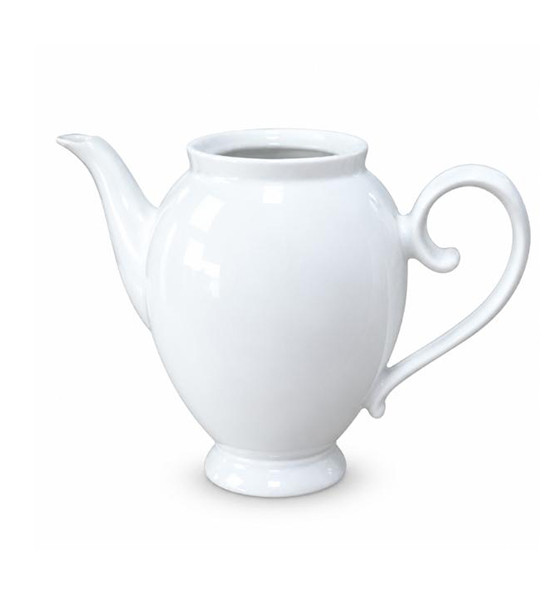 White Ceramic  Pot